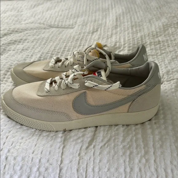 Nike Killshot Sneakers in Beige and Light Gray excellent condition - Picture 3 of 11